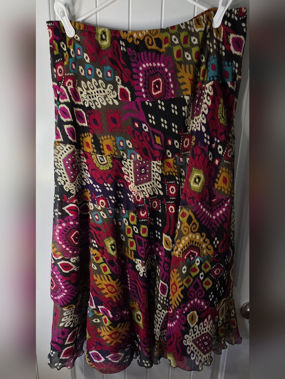 Ruby Rd Vibrant Midi Skirt High Quality Lined Size 18 ❤️